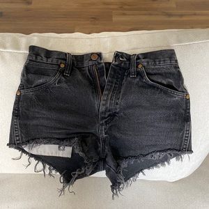 Wrangler Vintage High Rise Shorts